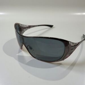 Oakley Liv Women Dark Chrome Polarized Sunglasses-NWOT